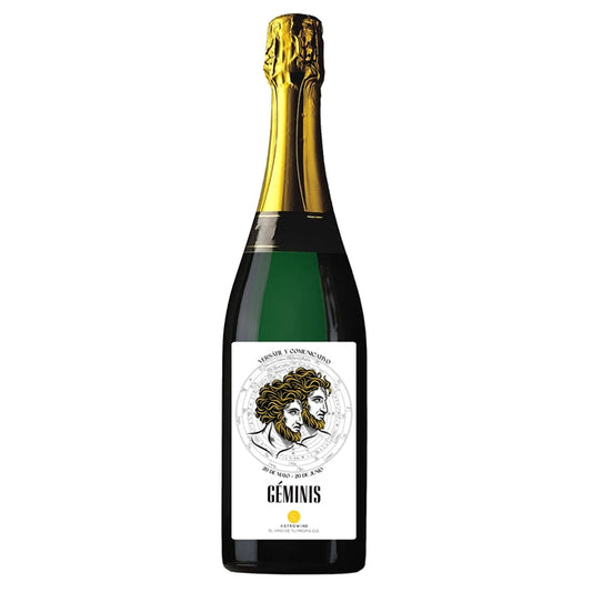 Vino del Zodiaco Geminis Espumoso Airen y Viura Cuvee Brut, 75 cl, 12% vol.-0