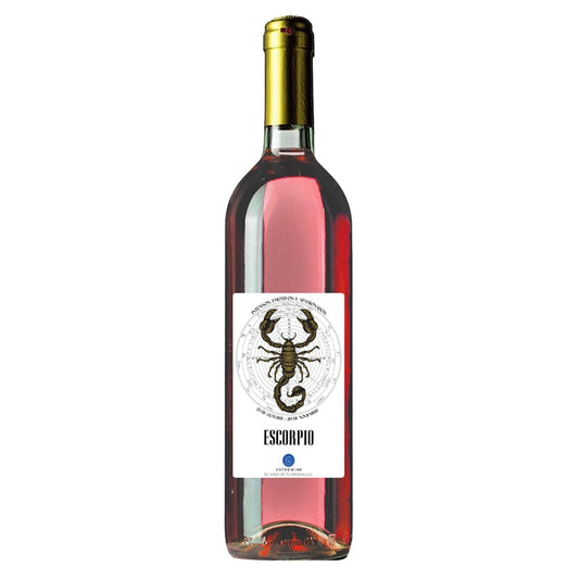 Vino del Zodiaco Escorpio, Rosado tempranillo 2022, 75cl 13.5%vol-0