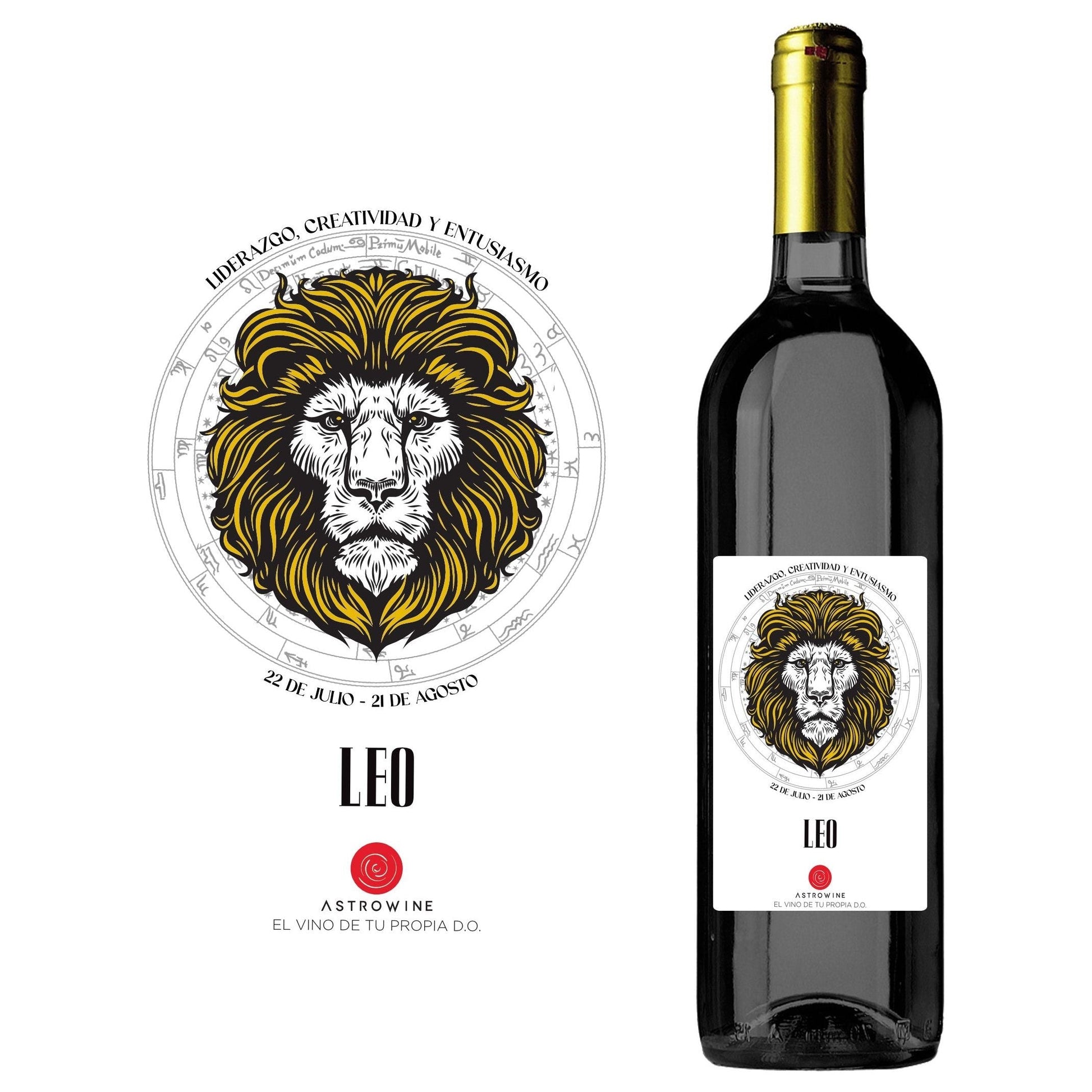 Vino del Zodiaco Leo tinto crianza Cabernet, Syrah y tempranillo 2020 75cl 14%-1