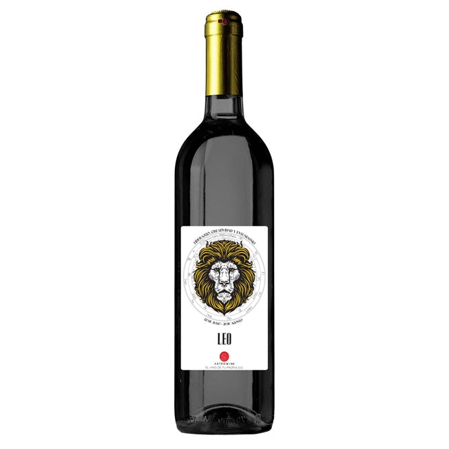 Vino del Zodiaco Leo tinto crianza Cabernet, Syrah y tempranillo 2020 75cl 14%-0
